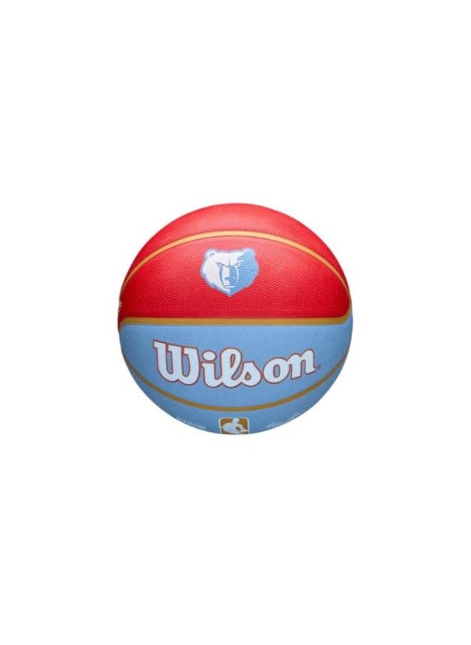 Wilson - 2024-2025 NBA Team City Edition Icon Memphis Grizzlies Basketball   Size: 7 - Image 1