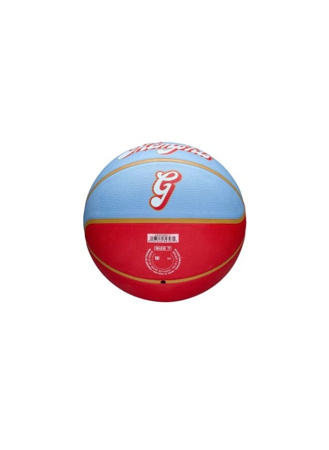 Wilson - 2024-2025 NBA Team City Edition Icon Memphis Grizzlies Basketball   Size: 7 - Image 1
