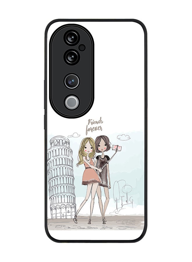 Stylizedd For vivo V40 5G /vivo V40 Pro Case,Slim fit Camera Protection, Shockproof Thin Phone cover - Friends Forever - Image 1