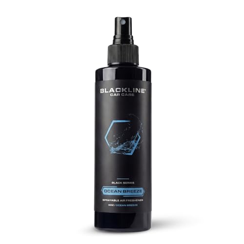Blackline Car Care Ocean Breeze Car Air Freshener Spray Premium Odor Eliminator for Cars Trucks RVs SUV or Home Use 8 fl OZ Air Freshener Ocean Breeze Spray - Image 1