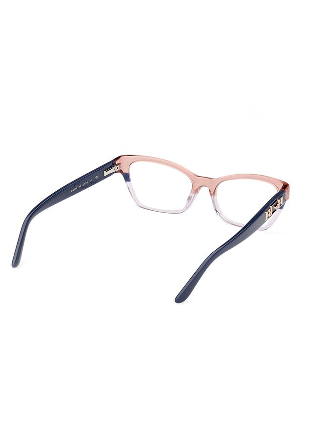 GUESS - إطار نظارة طبية مستطيل للنساء - GU297909252 - مقاس العدسة: 52 ملم - Image 1