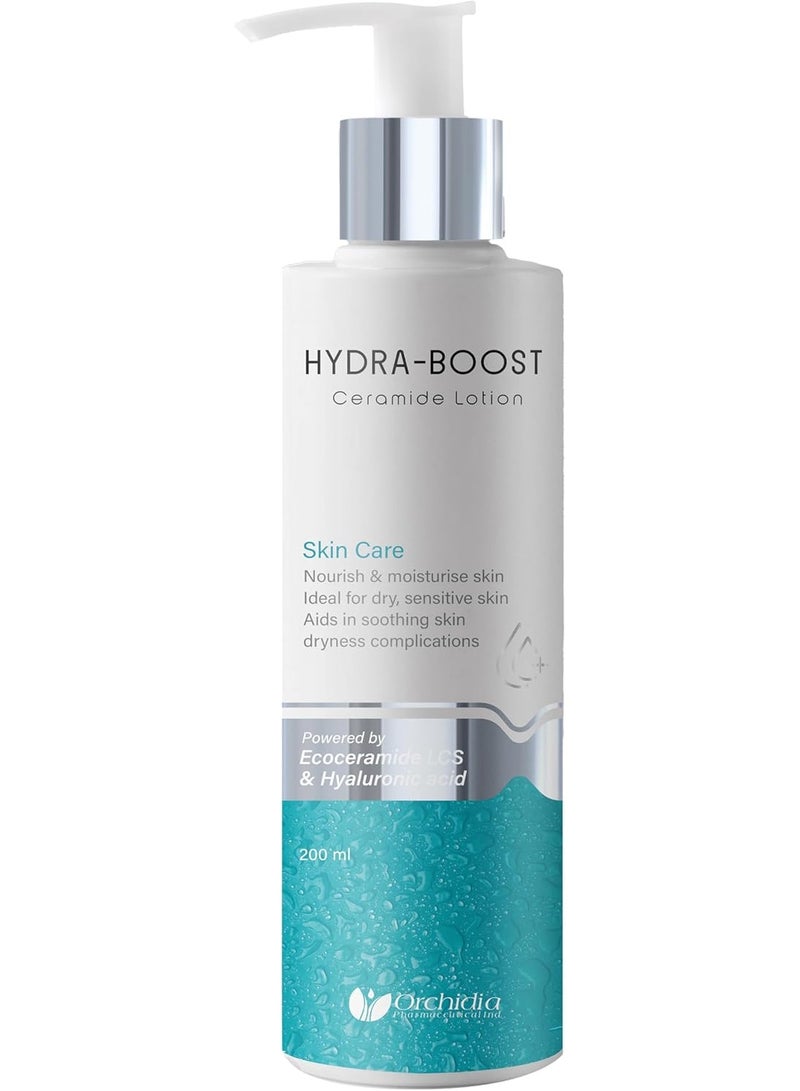 أوركيديا فارما لوشن هيدرا بوست سيراميد، 200 مل، مرطب عميق للبشرة الجافة والحساسة - Image 1