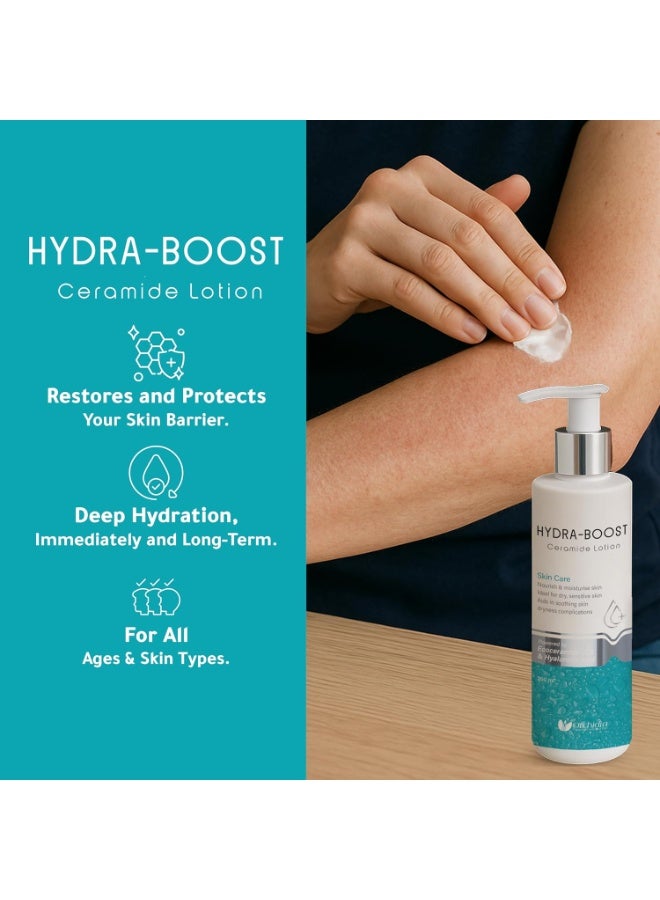 أوركيديا فارما لوشن هيدرا بوست سيراميد، 200 مل، مرطب عميق للبشرة الجافة والحساسة - Image 2