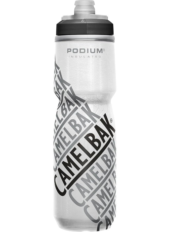 كاميلباك زجاجة CamelBak Podium Chill بسعة 24 أونصة – مزدوجة الجدار، مانعة للتسرب، إصدار السباق - Image 3