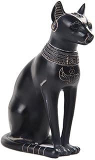 PTC PTC 8 Inch Black Bastet Feline Mythological Egyptian Statue Figurine  - Image 1