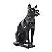 PTC PTC 8 Inch Black Bastet Feline Mythological Egyptian Statue Figurine  - Image 2