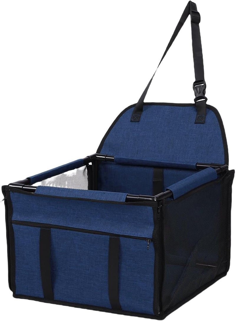 Different assemble options Generic Dog Car Seat, Foldable Dog Car Seat Collapsible Travel Bags with Safety Belt and and Mesh Window, Carrier for Small to Medium Pets Puppy, 39x39x27cm (Dark Blue) Trendy budget practical design Daily wear upgraded resistant material Multi-purpose Varied size selections Multiple design variants Multi option design Flexible usage build Flat working surface Climate adapted upgraded quality Comfort grip Quick use-switch compatible build Cost effective upgraded craftsmanship Multi warehouse process Leakproof sealed Salt resistant coating Gulf climate tested upgraded quality Trendy economical quality Long term use design Nationwide warehouse layout Land transit & shipment compatible All season compatible build Regular scheduled transit Multi-goal comprehensive design Global upgraded practical design - Image 3