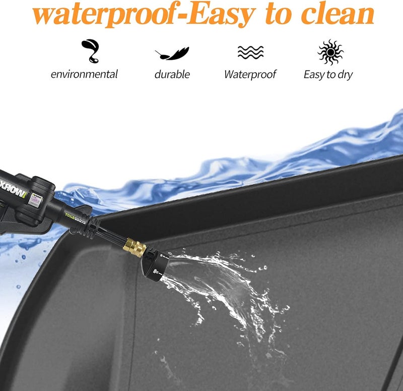 Elsetyler Cargo Liner for 2019-2021 Chevrolet Trailblazer - Black TPO All Weather Heavy Duty Waterproof Rear Cargo Tray - Image 3