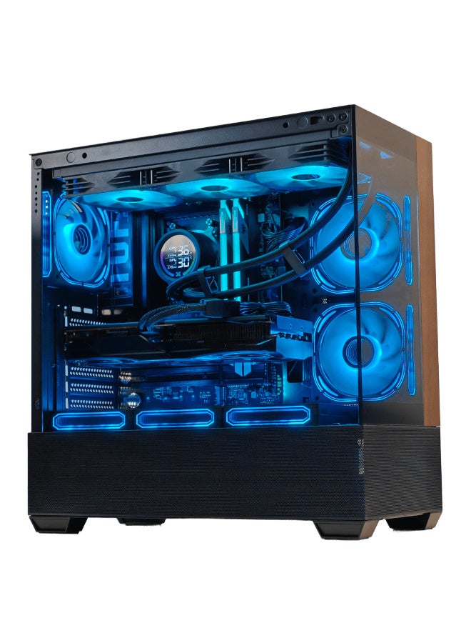 Mostech General Trading LLC GAMING PC RYZEN 7 8700F UP TO 5.0 GHZ | AMD RX 9070 XT 16GB OC GDDR6 | RAM 32GB DDR5 6000MHZ | 1TB NVME GEN 4 | FT418 BLACK CASE | WINDOWS 11 PRO | WIFI READY BLACK - Image 1