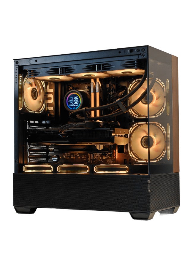 Mostech General Trading LLC GAMING PC RYZEN 7 8700F UP TO 5.0 GHZ | AMD RX 9070 XT 16GB OC GDDR6 | RAM 32GB DDR5 6000MHZ | 1TB NVME GEN 4 | FT418 BLACK CASE | WINDOWS 11 PRO | WIFI READY BLACK - Image 3