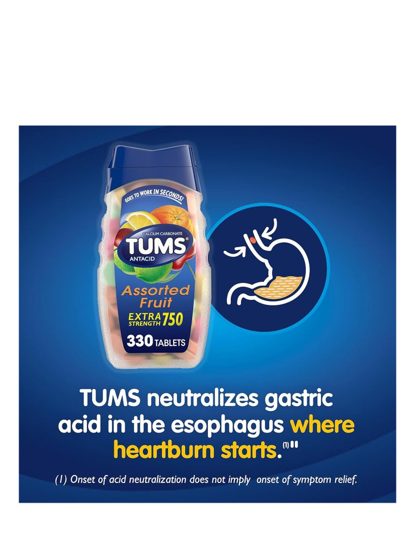 TUMS Tums Pack Of 2 Extra Strength 750mg 48 Chewable Tablets  - Image 2