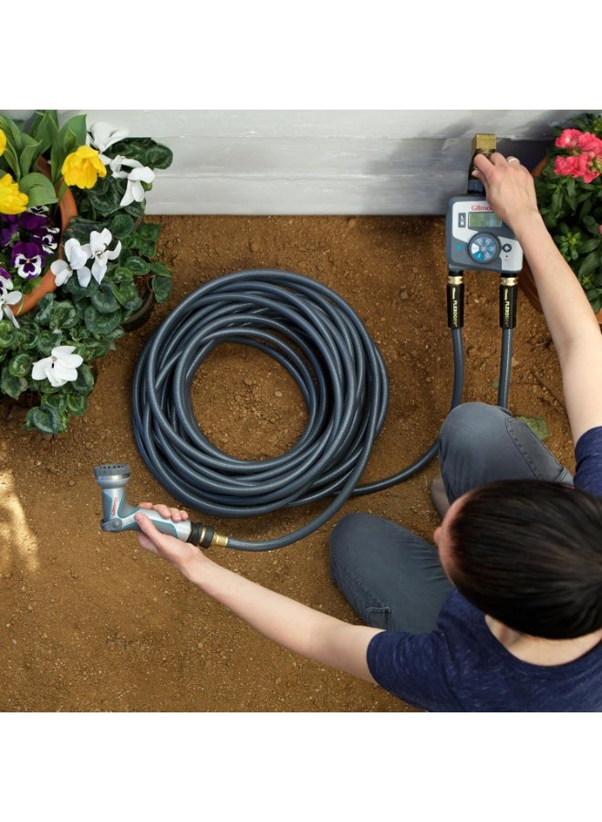 Gilmour Flexogen 5/8 in x 25 ft Garden Hose, Heavy Duty Water Hose, Flexible and Kink Resistant Outdoor Hose - Image 4