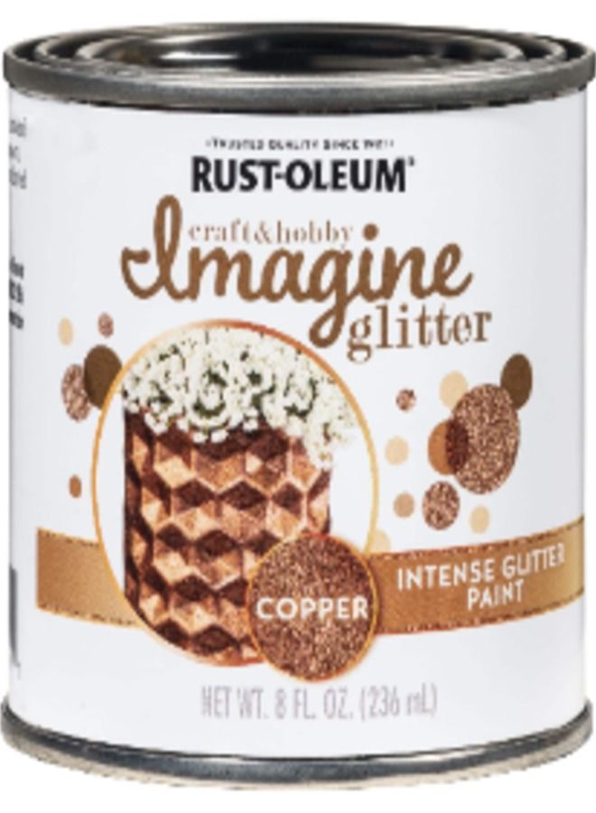 RUST-OLEUM طلاء اللمعان المكثف من راست-أوليوم للحرف والهوايات 8 أونص