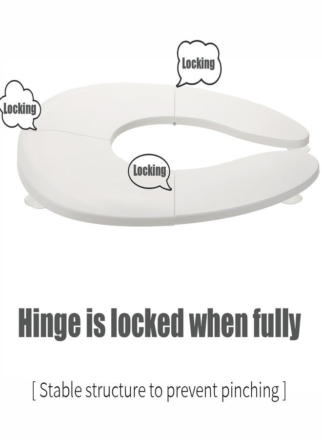 Funbliss Foldable Travel Potty Seat for Toddlers - Portable Folding Toilet Training Seat for Toddlers with Safety Suction Cups, Includes Storage Bag - Essential for On-the-Go Potty Training,Blue - Image 4