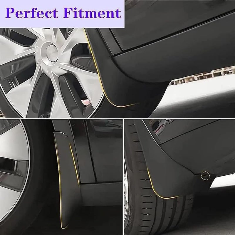 Audi A6 C7 2016 2018 Front Rear Mud Flaps Splash Guards Wheel Protection - Image 5