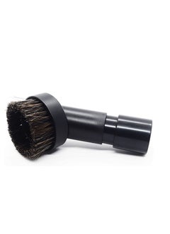 Y&D Horse Hair Round Dust Brush 1.25" 25MM Cleaner Vacuum Attachment Soft Bristles Replacement with 1-1/4" to 1-3/8" Hose Adapter  - Image 3