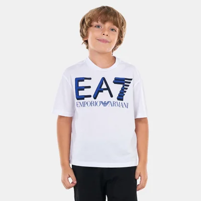 EA7 Emporio Armani Kids' Logo T-Shirt (Older Kids)