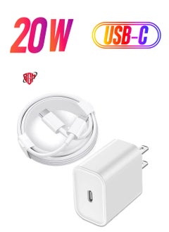 iPhone 14 PRO MAX Fast Charger,Fast iPhone Charger [Apple MFi Certified]Lightning Cable 20W Type C Charger USB C Fasting Charging Plug Adapter Compatible with iPhone13/13 Pro Max