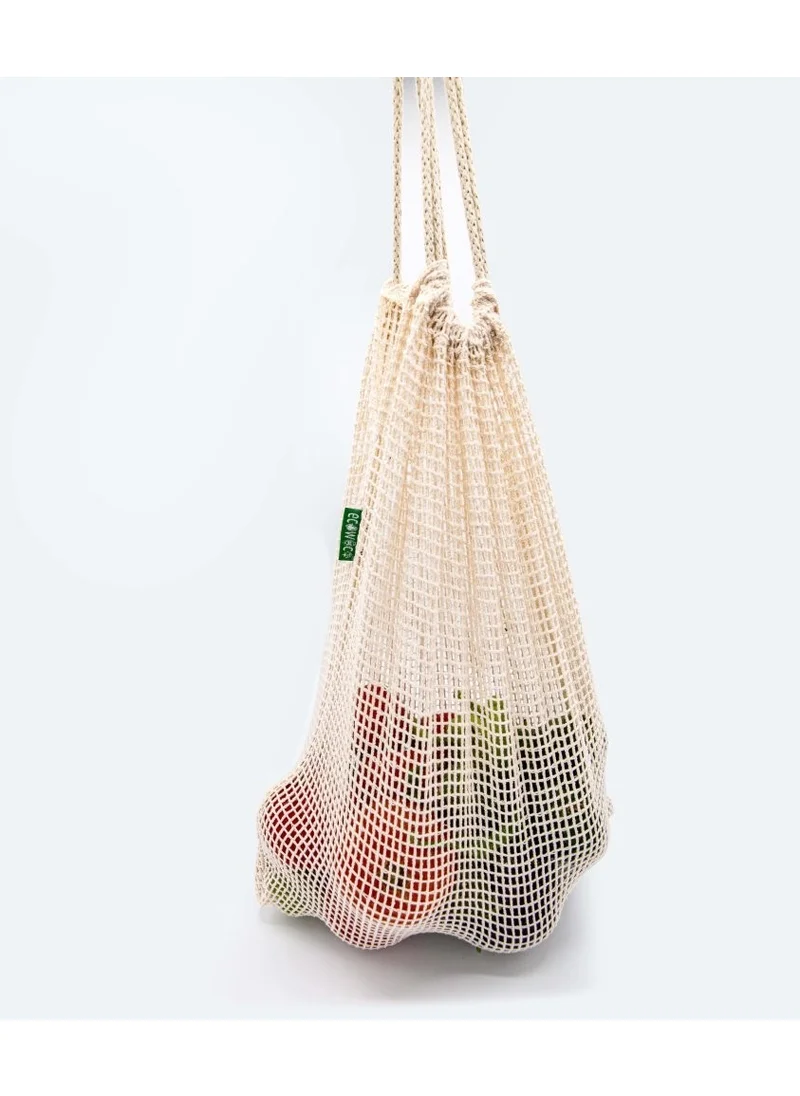 Ecowoco 100% Cotton Net Bag 25*30 cm 3 Pieces