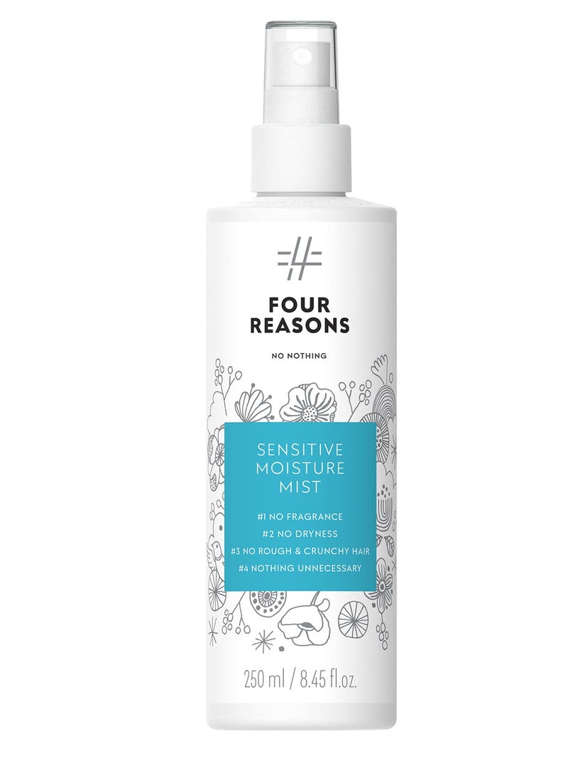 No nothing Very Sensitive Moisture Mist - Moisturizing and Conditioning Leave-in Mist - Unscented, Vegan, Hypoallergenic, Sensitive Detangling spray - 8.5 fl oz - Image 1