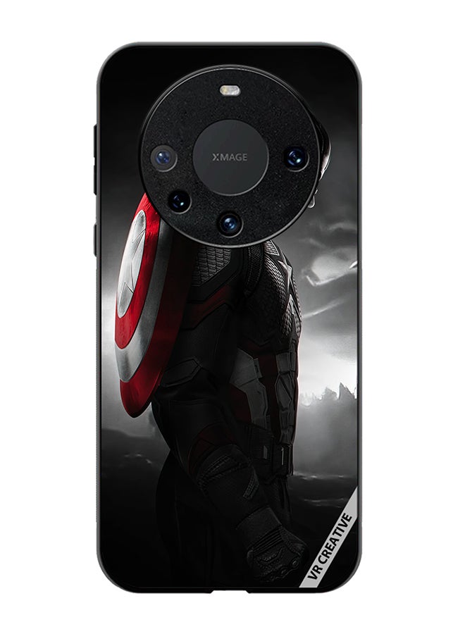 VR CREATIVE Protective Case Cover For Huawei Mate 60 Pro Plus Captain America Design Multicolour - Image 1