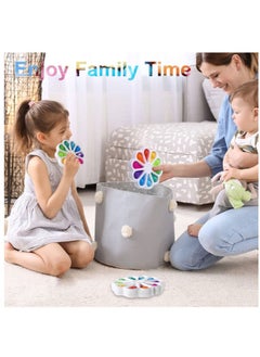 DUSALA Flower Push Pop Bubble Fidget Simple Dimple Educational Toy for Kids Stress Relief  - Image 5