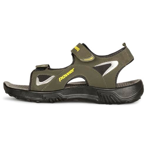 Power Stricker Men's Black Sandals - 7 UK (8616030) - Image 4