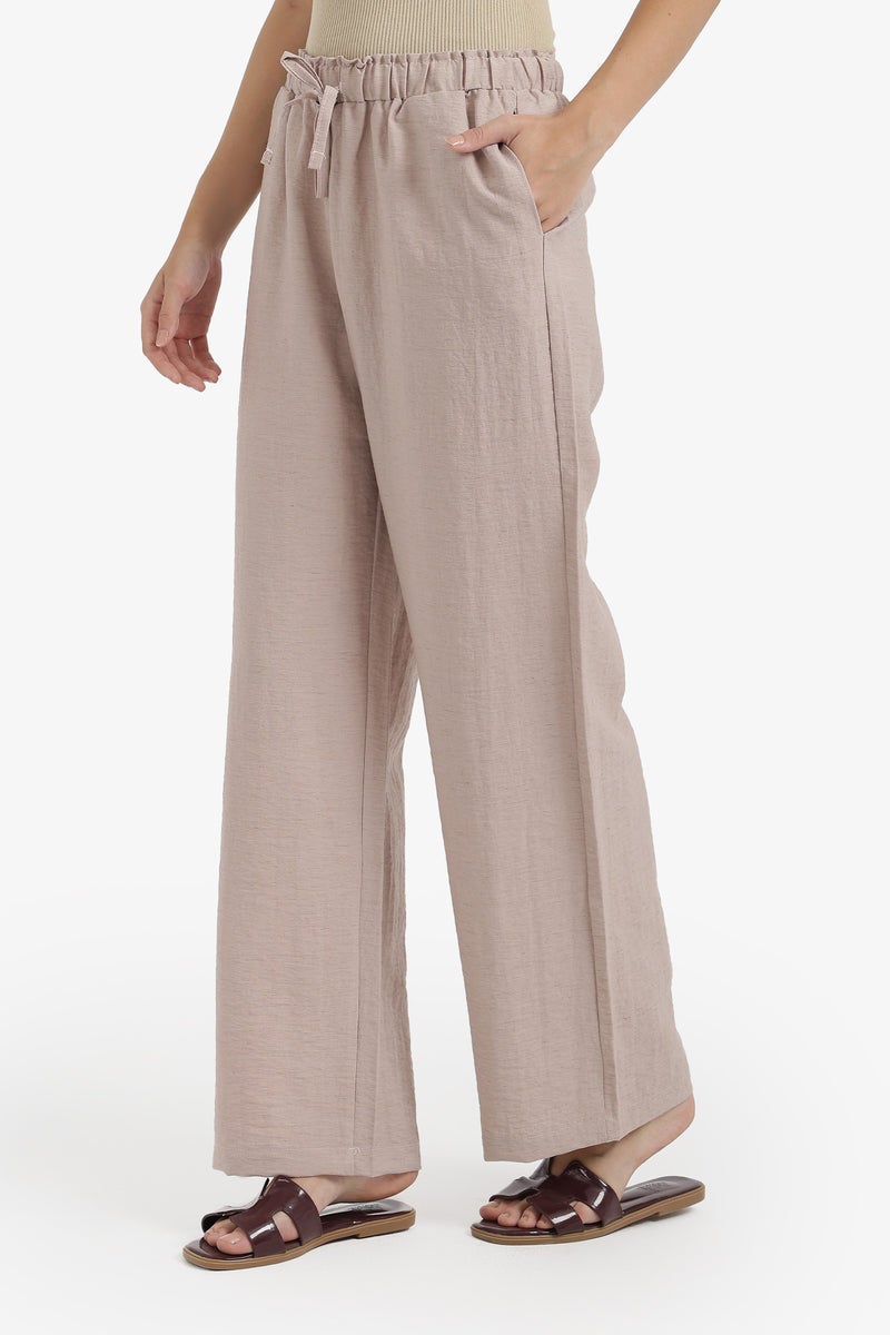 Carina Wide-Leg Drawstring Pants - Image 2