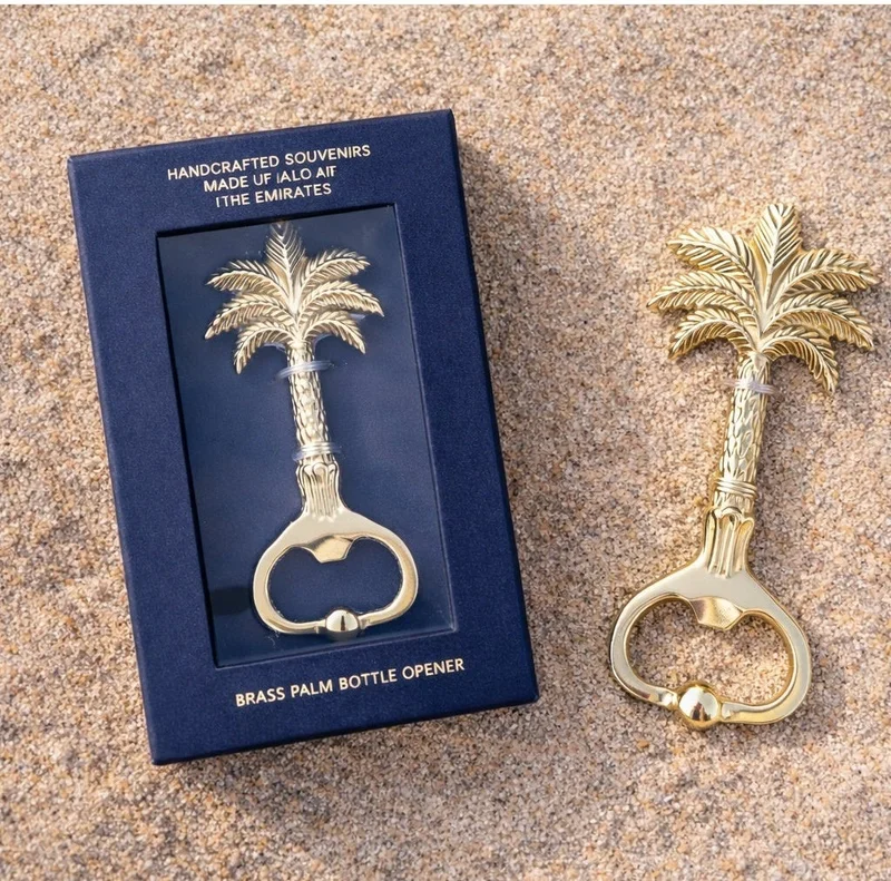 Tohfa Luxe Tohfa Luxe Brass Palm Bottle Opener – Sculptural Handcrafted Bar Accessory (11 × 4.5 cm)