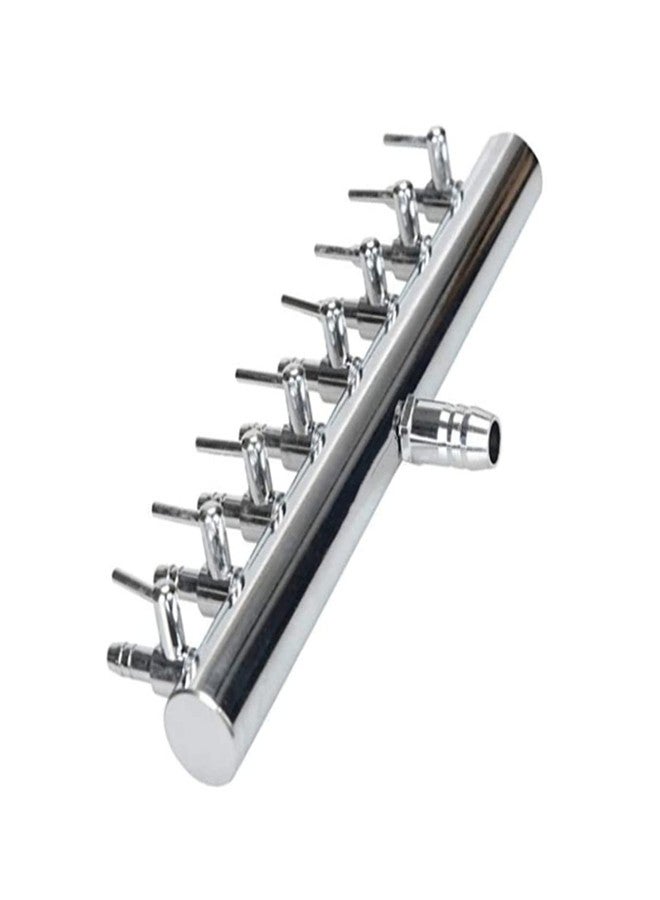 bnafes صمام هواء حوض السمك من BNAFES، مشعب خطي بثمانية اتجاهات، مضخة تدفق هواء، أنبوب موزع، صمام تحكم بذراع - Image 1