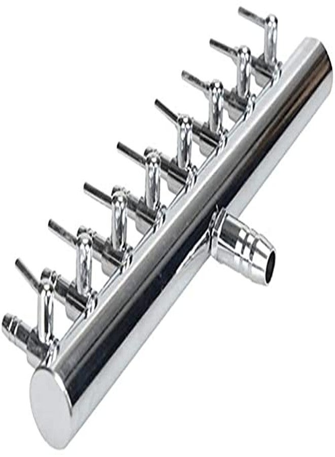 bnafes صمام هواء حوض السمك من BNAFES، مشعب خطي بثمانية اتجاهات، مضخة تدفق هواء، أنبوب موزع، صمام تحكم بذراع - Image 4