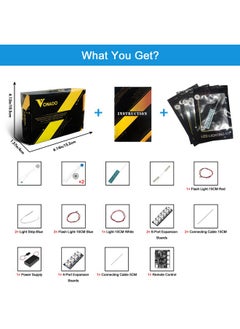 Vonado Led Light Kit For Lego Star Wars Bd1 75335 Building Set (No Lego Model) Remote Control Lighting Compatible With Lego Bd1 Droid Creative Décor Diy Lights For Bd1 Lego Set (Only Light)  - Image 3