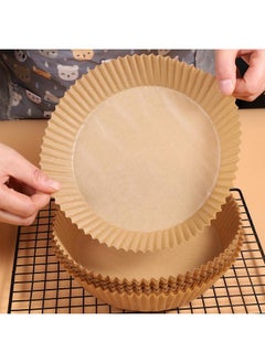 Generic Air Fryer Paper Special Oil Absorbent Paper Plate Non-Stick Round Heat-Resistant Baking Mat Paper  - Image 4