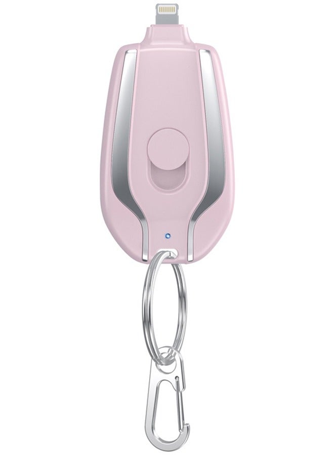 عربست باور بانك صغير سعة 1000 مللي أمبير / ساعة لايتنينج （وردي） - Image 1