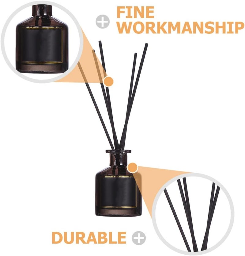 Plant-Based Reed Diffuser Sticks Aromatherapy Essential Oil for Home Air Purification and Stress Relief Elegant Scented Rattan Diffuser for Bedroom Living Bathroom Decor - Image 4