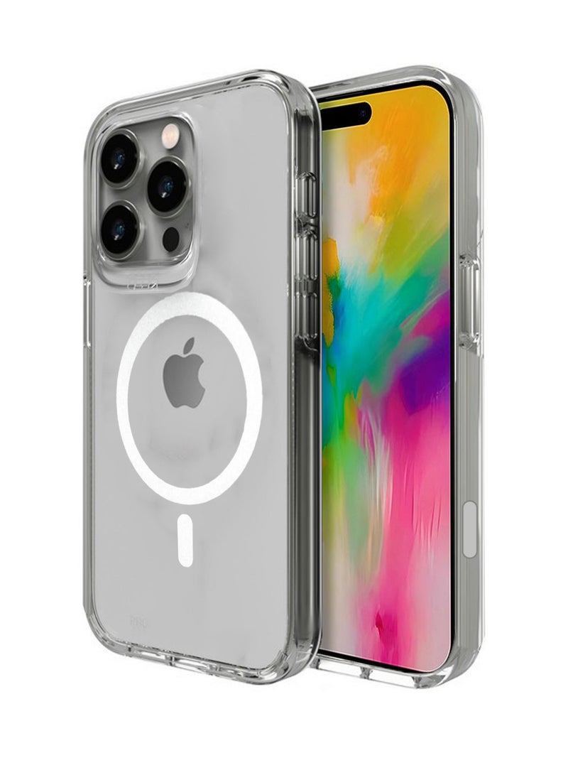 Apple iPhone 16 Pro Max 2024 Gear4 Premium Protection Series Crystal Palace D3O Crystalex Drop Protection Completely Transparent Ultra Hybrid Case Cover - Clear