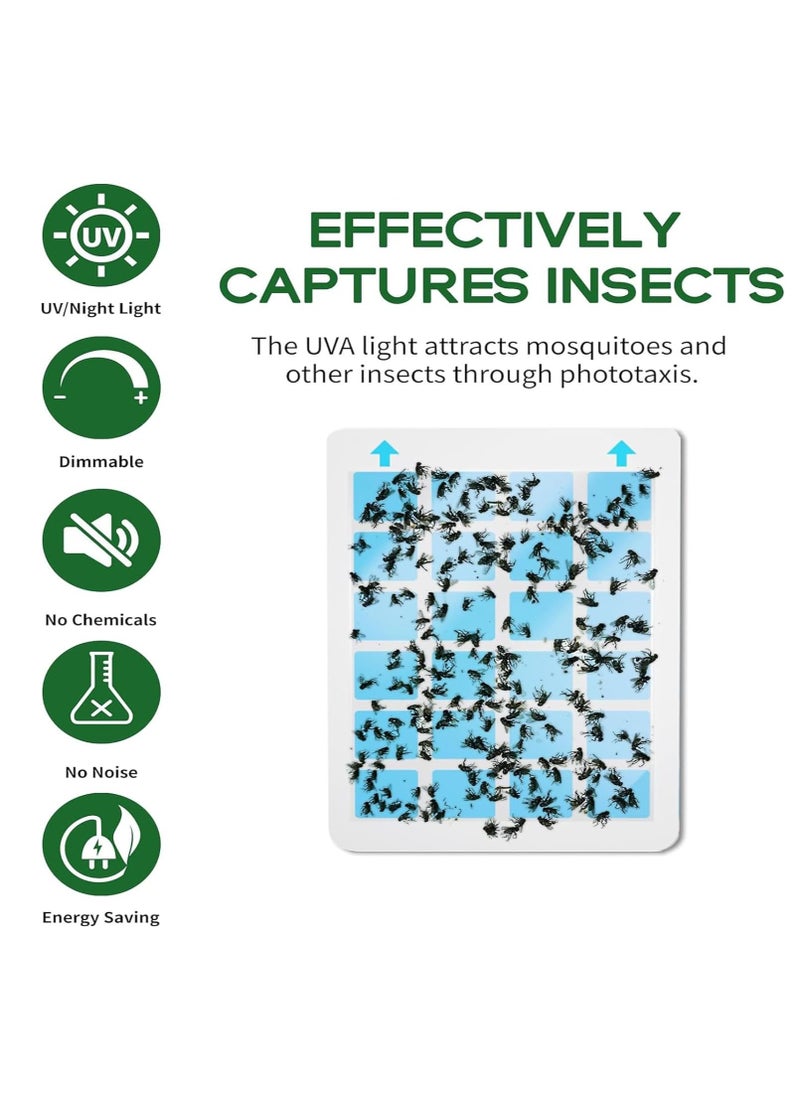 2 Piece Adhesive Mosquito Trap + 10 Piece Adhesive Cards, Indoor Mosquito Trap, Captures Houseflies, Fruit Flies and Mosquitoes with Night Light - pzsku/Z7B1FC3CA08E7E39B2F33Z/45/_/1721034769/6f9e4fd7-495d-482c-8efa-c37e7b7149a9