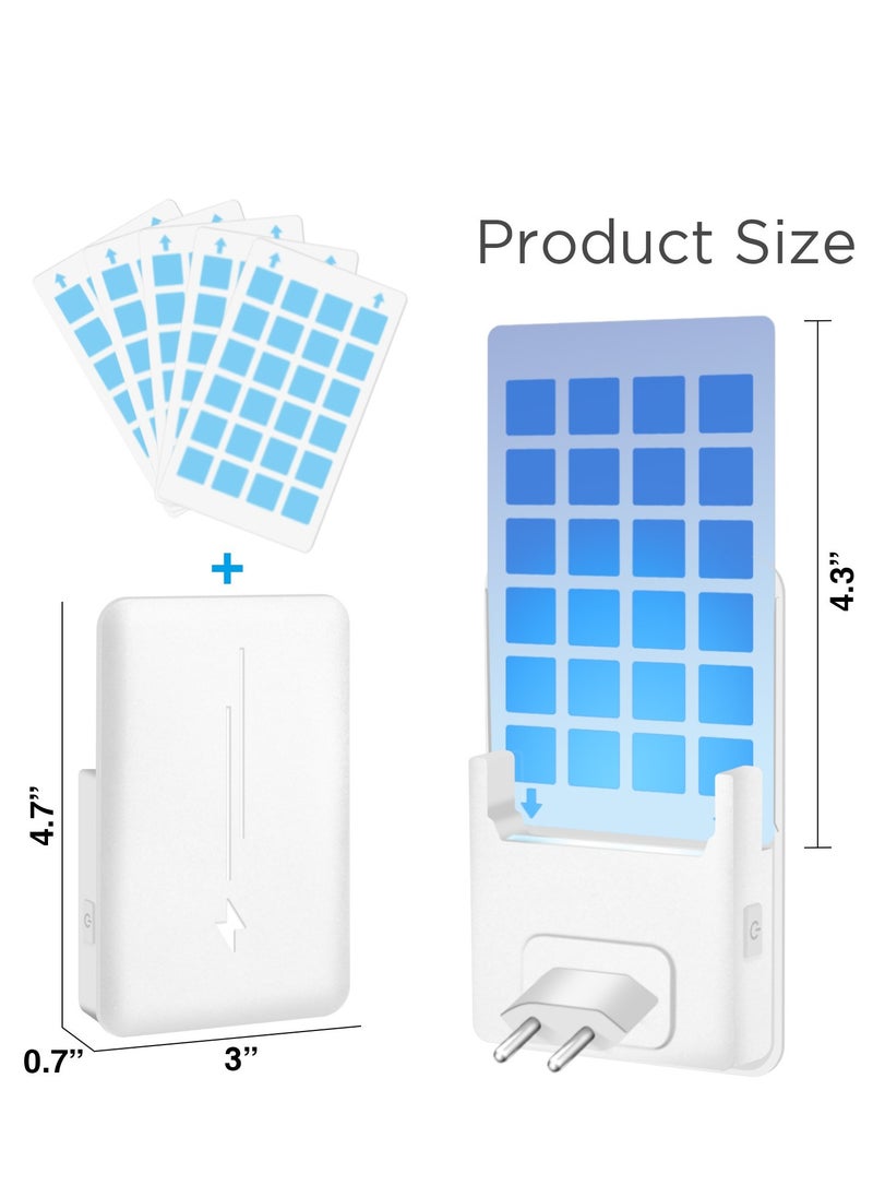 2 Piece Adhesive Mosquito Trap + 10 Piece Adhesive Cards, Indoor Mosquito Trap, Captures Houseflies, Fruit Flies and Mosquitoes with Night Light - pzsku/Z7B1FC3CA08E7E39B2F33Z/45/_/1721034769/b8878859-b889-471a-bc72-5a0964900b4b