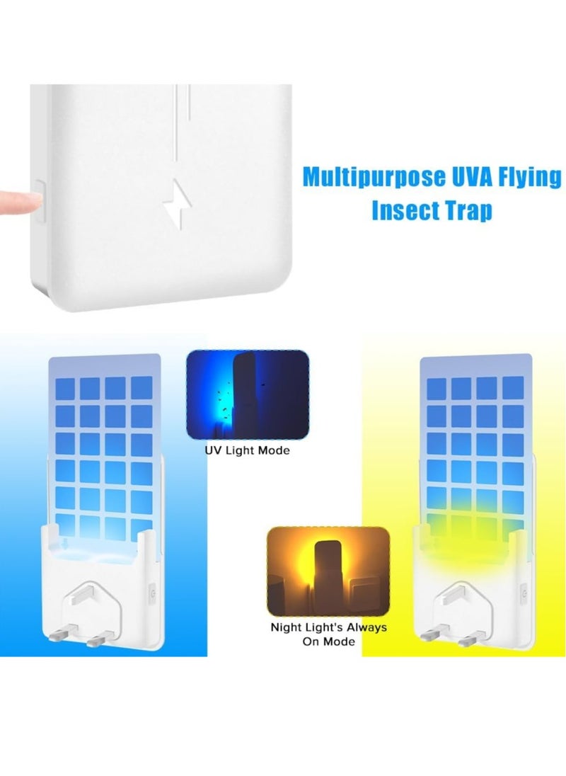 2 Piece Adhesive Mosquito Trap + 10 Piece Adhesive Cards, Indoor Mosquito Trap, Captures Houseflies, Fruit Flies and Mosquitoes with Night Light - pzsku/Z7B1FC3CA08E7E39B2F33Z/45/_/1721034769/cdfba83b-6849-4612-b50c-f3b2bee10dd3