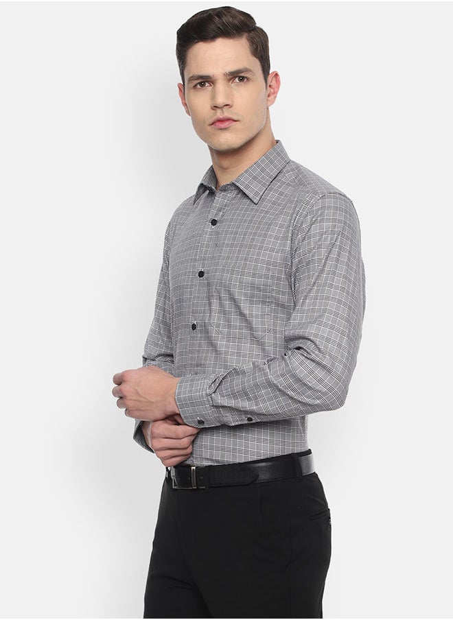 LOUIS PHILIPPE - Slim Fit Formal Full Sleeve Shirt - Image 1