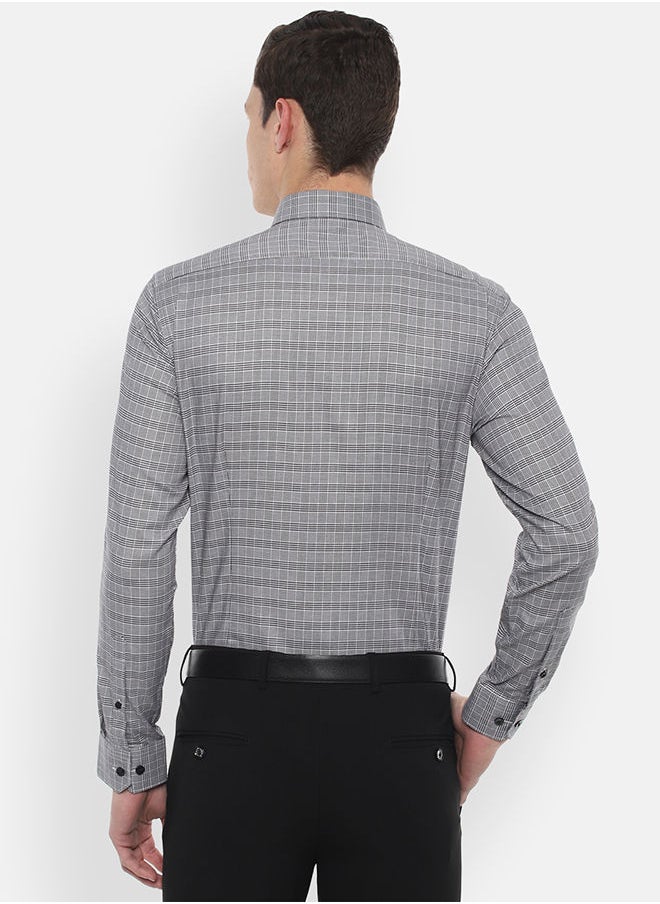 LOUIS PHILIPPE - Slim Fit Formal Full Sleeve Shirt - Image 1