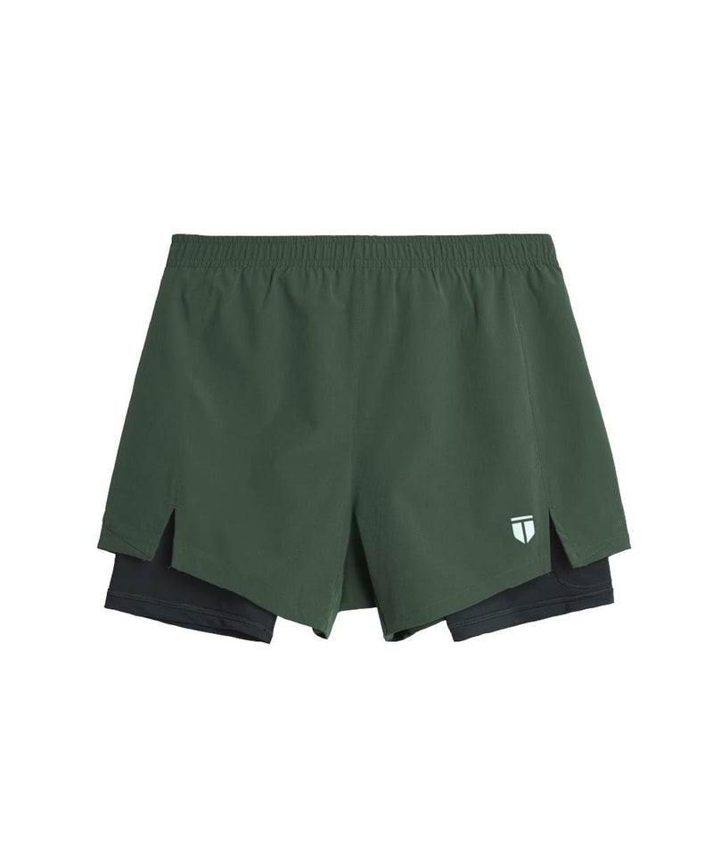 TEGO Men’s Pacer 5” Lined Shorts | Lightweight Gym & Running Shorts with Inner Compression Liner | Anti-Chafe, Quick-Dry | 2-in-1 Workout Shorts - Image 1