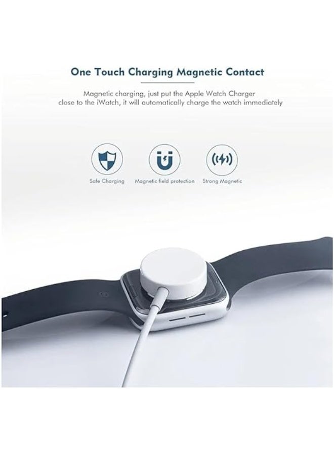 Watch Charger,  USB Wireless Magnetic Portable Charging Cable Cord Compatible GS ULTRA 8+/ULTRA 8 MINI - Image 3