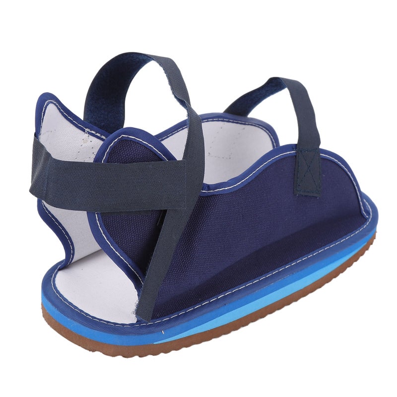 Cast Shoe Open Heel Breathable Protective Prevent Slip Post Operative Walking Shoe for Broken Foot Toe M - Image 5
