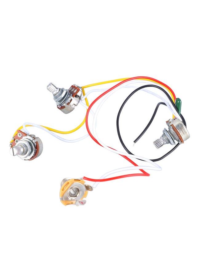 Thoraya Bass Potentiometer Wiring Harness 500K Tone Volume Controller Instrument Accessory  - Image 5
