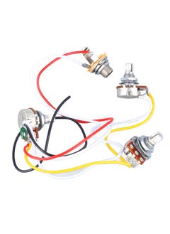 Bass Potentiometer Wiring Harness 500K Tone Volume Controller Instrument Accessory