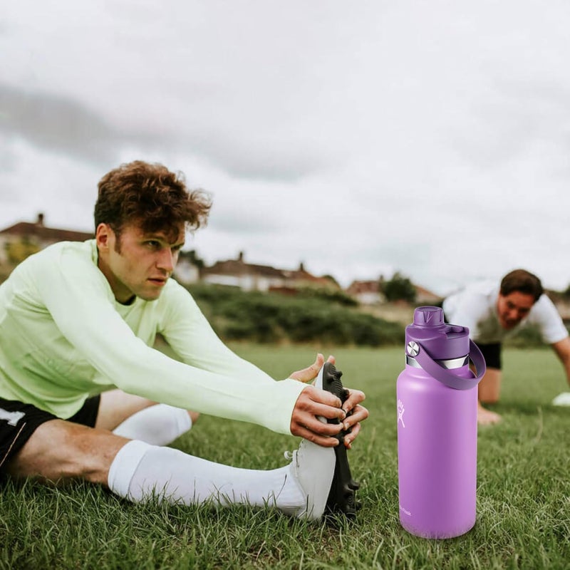 DBIW Lid for Hydro Flask 32 40 oz Wide Mouth, Replacement Lids Compatible with Hydro Flask Wide Mouth Water Bottle, Top Spout Lid with Handle, Wide Mouth Lid Chug Cap Accessories - Image 2