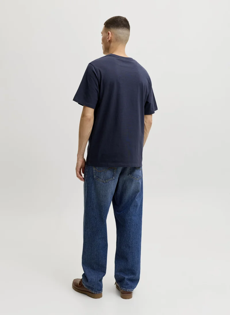 جاك اند جونز Graphic Crew Neck T-Shirt