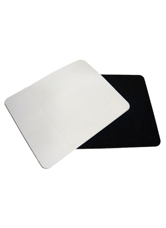 Generic - Mouse Pad Raw Material Coil Sheet Natural Rubber Foam Thickened Blank Mouse Pad Keyboard Pad Manufacturers Wholesale-Color:3mm-Pattern:Round 200*200 White - Image 1