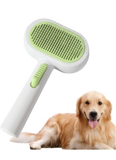 Knox Powering Generations Pet Self-Cleaning Brush, Cat & Dog Brush for Grooming, Shedding & De-Matting | Removes Loose Fur, Tangles & Undercoat, Skin-Friendly Pet Hair Brush for Short & Long Haired Dogs & Cats  - Image 1